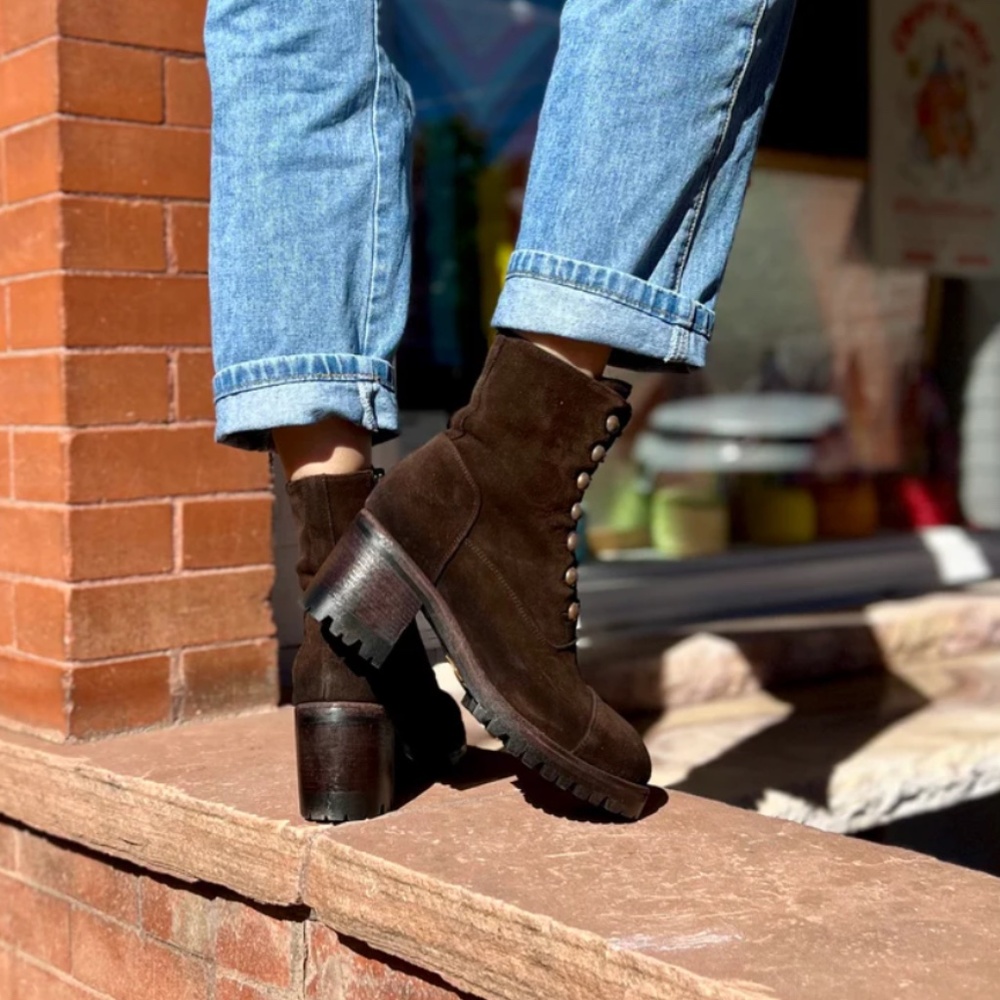 Jo Ghost 5291 Button Boot in Ebano
